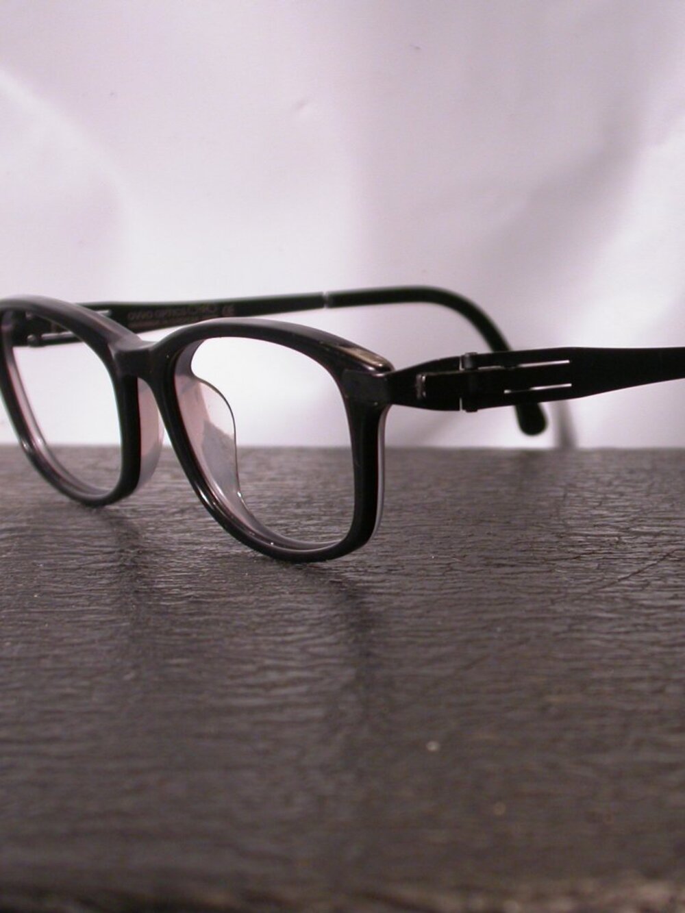 Ovvo Black Modern Light Weight Frames Eyeglasses Hand Made in European Union